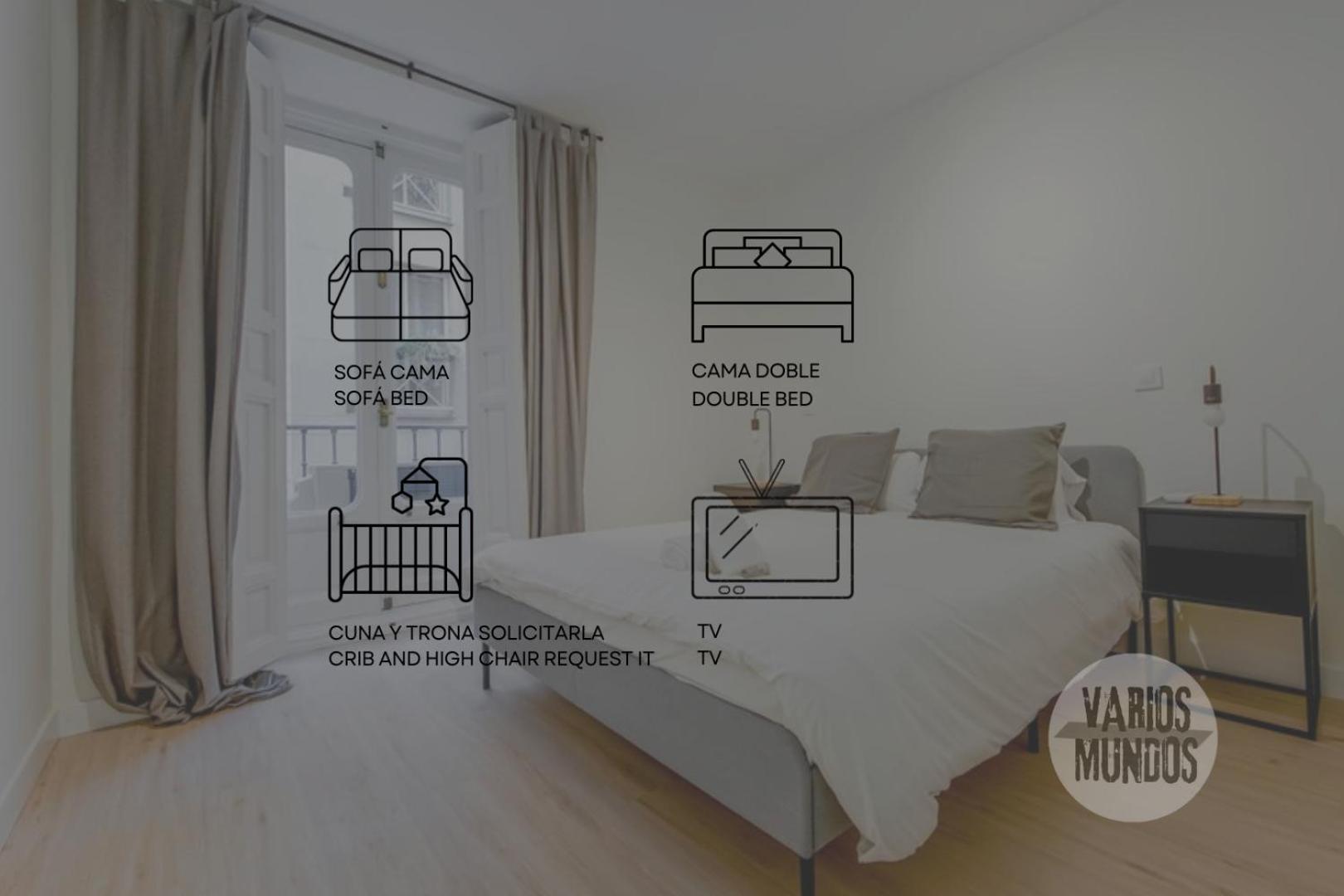 Modern Apt Para 6Pax En La Plaza De Tirso-Centro E1 Madri Exterior foto