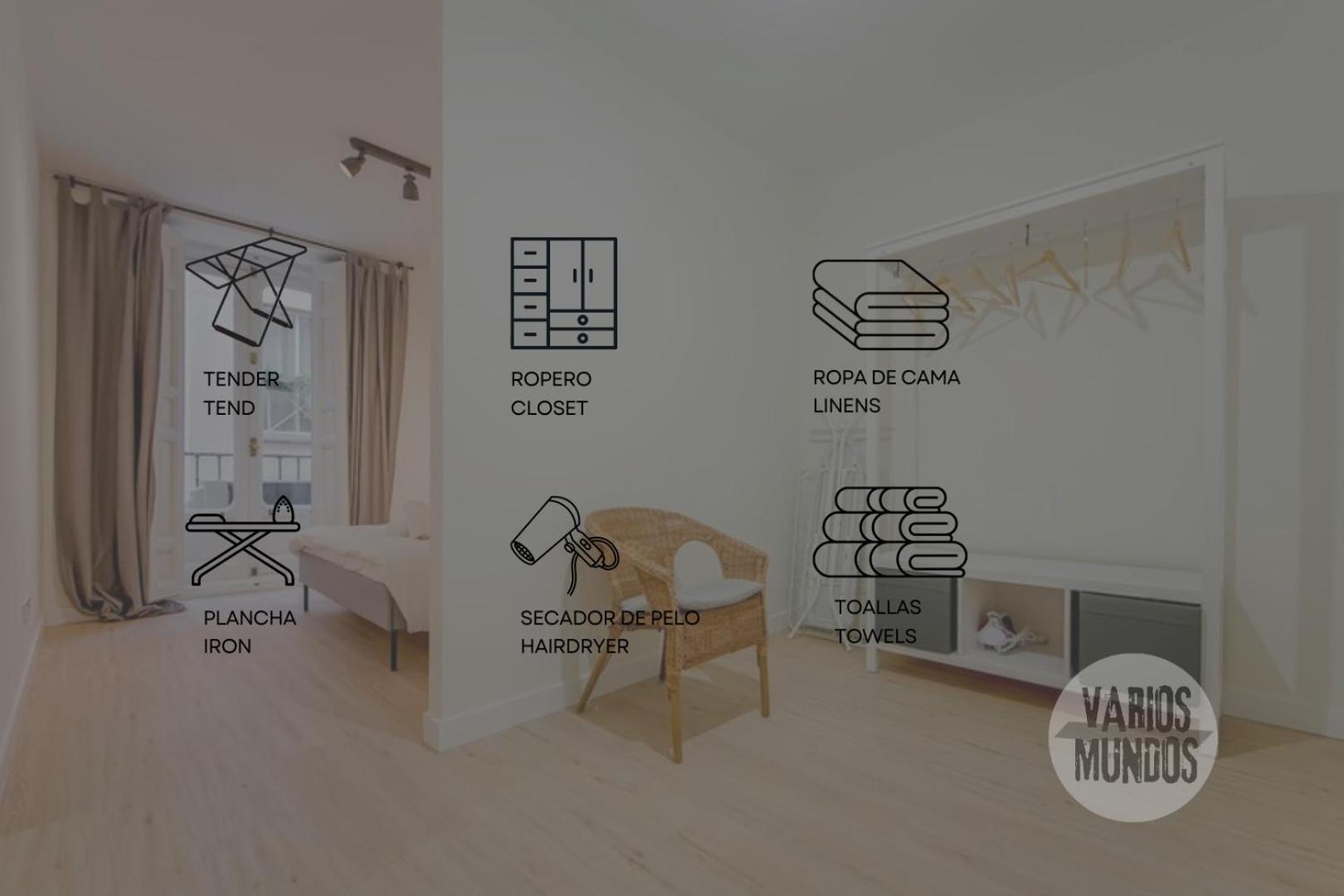 Modern Apt Para 6Pax En La Plaza De Tirso-Centro E1 Madri Exterior foto