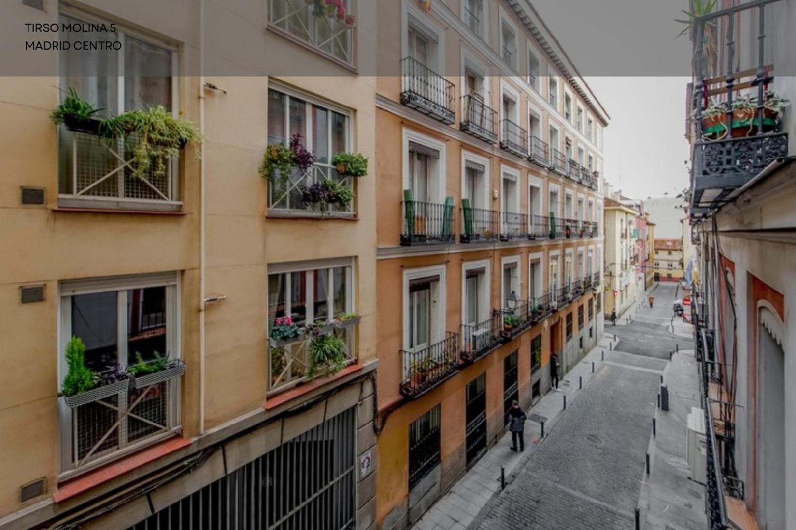 Modern Apt Para 6Pax En La Plaza De Tirso-Centro E1 Madri Exterior foto
